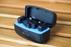 Бездротовий мікрофон BOYA BOYAMIC — професійний звук без обмежень приймачем USB-C/Lightning/Jack