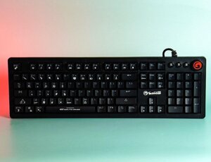 Дротова Клавіатура Marvo KG917 Multi-LED Mechanical Blue Switch USB (дефект паковання, Витринний варіант)
