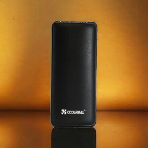 Power Bank CoolReall K6 15600 mAh зарядний пристрій для телефона та ґаджетів на 2 USB з індикатором + ліхтарик