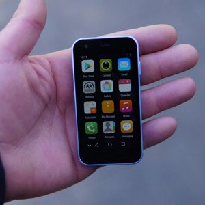 Маленький мобільний смартфон сенсорний AIEK Soyes XS 15 Black