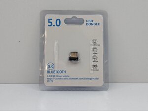 Бездротовий USB адаптер, приймач Dongle донгл для навушниківBluetooth 5.0