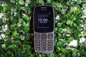 Мобільний телефон Nokia 106 TA-1564 DS Charcoal Компактний мобільний кнопковий телефон