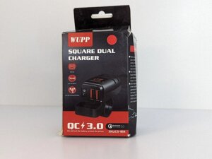 Зарядний блок 2xUSB QC3.0: Швидка зарядка для двох пристроїв