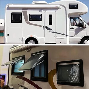 Вікно для автофургона Касетне вікно для автобудиночка Camper Van з затемнювальними шторами 600 мм на 450 мм