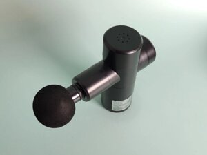 Перкусійний масажер із 6 насадками, лімфодренажний масажер у кейсі Gun Massager, вібромасажер