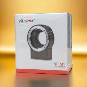 Профісійальний Адаптер нового покоління Viltrox — NF-M1. об'єктивів Nikon F-mount камер байонетом Micro 4/3.