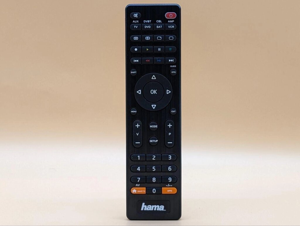 Пульт дистанційного керування універсальний Hama Universal 8-in-1 Remote Control Чорний від компанії Артур Захаров - фото 1