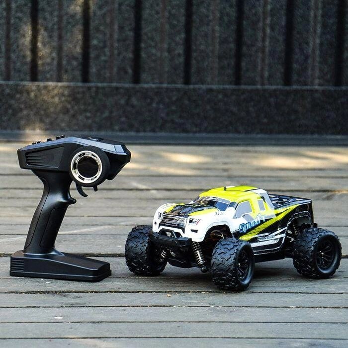 Радіокерована машинка 18301 RC 4WD Off-Road RC Monster Truck1:18th 2.4GHz Пульт дистанційного керування від компанії Артур Захаров - фото 1