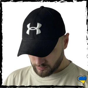 Кепка Under Armour. Кепка UA, Андер Армор. Унісекс, чорна. Шапка 57-59р