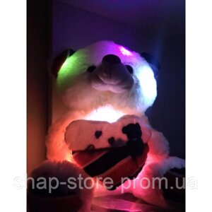 Іграчка медвідь Тедді 25 см зі світловими та звуковими ефектами.
