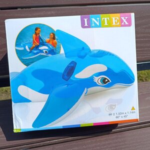 Дитячий Надувний Кіт-Касатка З Ручками Для Плавання INTEX 58523NP, Розмір 152114