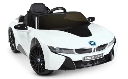 Дитячий електромобіль BMW i8 Coupe JE1001 || Дитячий транспорт від компанії Кілометр - фото 1