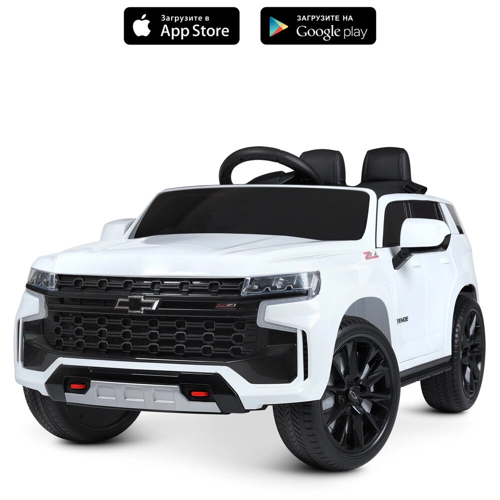 Дитячий Електромобіль Джип Chevrolet Tahoe M 4958EBLR-1 || Дитячий Електротранспорт від компанії Кілометр - фото 1