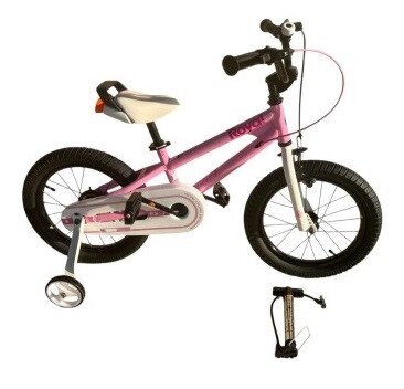 Дитячий Велосипед 7th Freestyle – 16 Дюймів, Рожевий Колір, Сталева Рама, Повна Комплектація від компанії Кілометр - фото 1