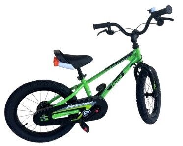Дитячий Велосипед Royal Baby Freestyle 16 Дюймів, Зелений Колір, Сталева Рама від компанії Кілометр - фото 1