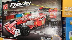 Конструктор T 3024 "F1-Racing", 596 деталей, інерція, в коробці Дитячий конструктор Kilometr+