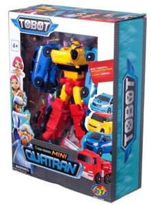Дитячий робот трансформер Tobot Quatran 4 в 1 L015-54B