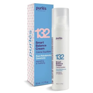 Мультиактивний Крем Для Жирної та Комбінованої Шкіри Purles 132 Smart Balance Cream, 50 мл