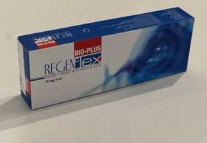 Ін'єкція Гіалуронової Кислоти Для Суглобів 3 мл Regenflex Bio-Plus 75 Мг З ефектом Імпланта