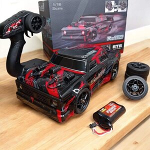 Радіокерована Дрифт-Машина У Масштабі 1:16 З Максимальною Швидкістю 36 км/год, Червоний Дизайн