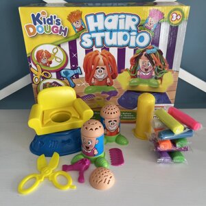 Набір Дитячого Тіста для Ліплення з Формами Kid's Dough Hair Studio || Перукарня || Choice
