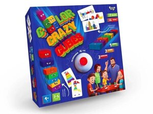 Настільна гра Color Crazy Cubes