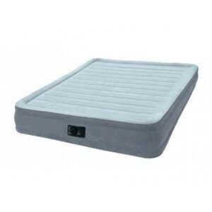 Надувний двомісний матрац Intex Comfort-Plush 67770 L з електричним насосом