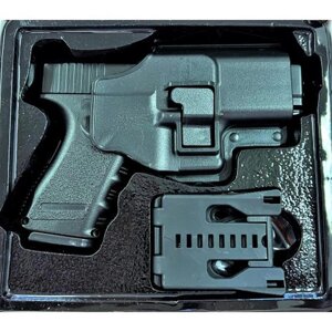 Іграшковий Пістолет Galaxy G15 Glock 17 З Металічним Корпусом І Кобурою