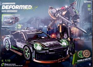 Конструктор Споркар Technic Porsche 911 RSR на радіокеруванні та Трансформер два в одному