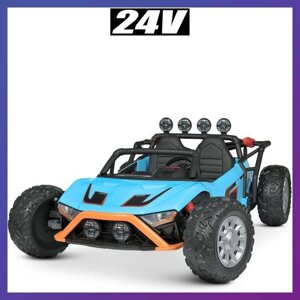 Дитячий Електромобіль джип багі JS 3168 EBLR || Дитячий транспорт