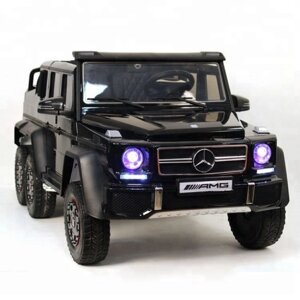 Дитячий шестимісний шестимісний електромобіль Mercedes AMG G63 Чорного кольору G63 ABL-1801