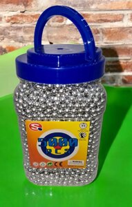 Ігрові Сріблясті Кулі Для Стрілянини – Упаковка 5000 Штук У Банці