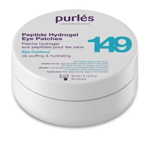 Гідрогелеві Патчі Під Очі З Пептидами, Purles 149 Peptide Hydrogel Eye Patches, 60 шт