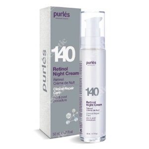 Нічний Крем З Ретинолом 0.5% Для Омолодження та Відновлення Purles 140 Retinol Cream, 50 мл