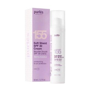 Зволожуючий Крем Для Обличчя З Легкою Текстурою та SPF 30 Purles 155 Soft Shield, 50 мл