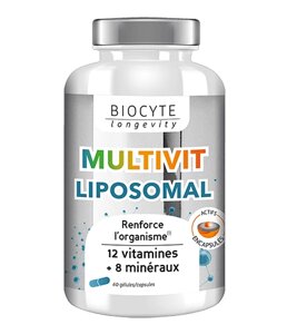 Дієтична добавка для зміцнення організму Biocyte Multivitamines Liposomal