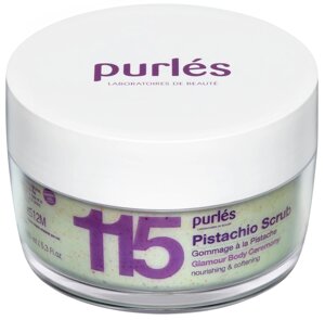 Поживний Крем-Скраб Для Тіла З Олієм Фісташки І Мигдалю Purles 115 Pistachio Scrub, 160 мл