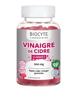 Дієтична добавка для покращення травлення Biocyte Vinaigre De Cidre Gummies