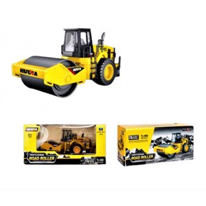 Металева модель Дорожній Коток - асфальтоукладач Huina Toys М1:40