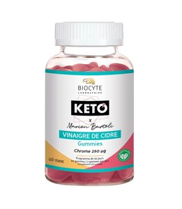 Дієтична добавка для детоксикації організму хромом Biocyte Keto Gummies