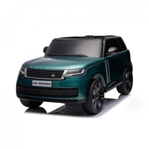 Дитячий електромобіль Range Rover Темно зеленого кольору KDRE9980