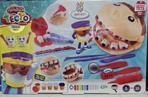 Гральний Набір Дитячого Тіста для Ліплення Play-Doh Зубний Лікар || Choice
