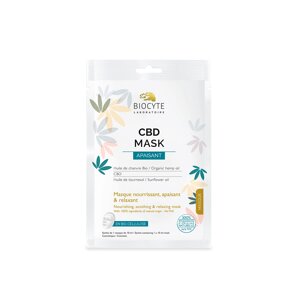 Зволожуюча маска з CBD проти почуття стягнутості Biocyte CBD Mask
