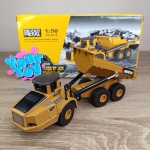 Металевий Самоскид HUINA У Масштабі 1:50 – Реалістична Будівельна Техніка