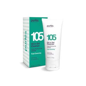 Гельова гідрофільна олія для обличчя - Purles Oil In Gel Cleanser, 105 мл