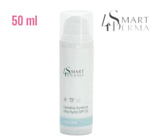 Ультразволожувальний захисний крем SPF 50 з олією канабісу Smart4Derma Aquagen || Smart4derma || Німеччина