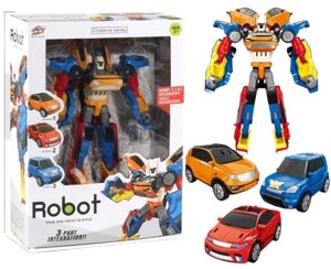 Дитяча іграшка трансформер Tobot Quatran 3 в 1 015-48