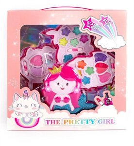 Дитяча Косметика "The Pretty Girl" З Розкладними Баночками І Тіньями