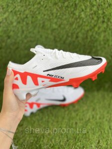 Бутси для футболу дитячі Nike Air Zoom Mercurial Vapor 15 Elite FG, копочки дитячі Найк 38