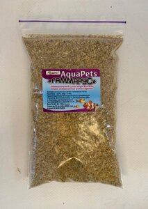 Натуральний Корм для рибок Гаммарус ТМ AquaPets 80 грамів